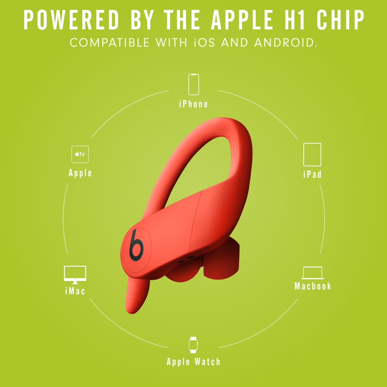 Écouteurs sportifs Bluetooth B - Beats Headphone Powerbeats Pro avis et prix