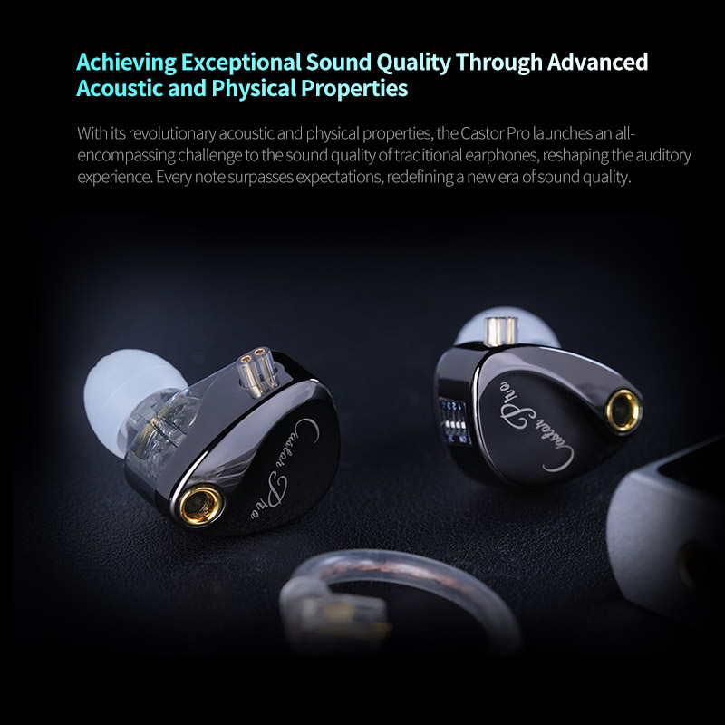 KZ Castor PRO dans l'oreille é - Audiophile Headphone Wired avis et prix